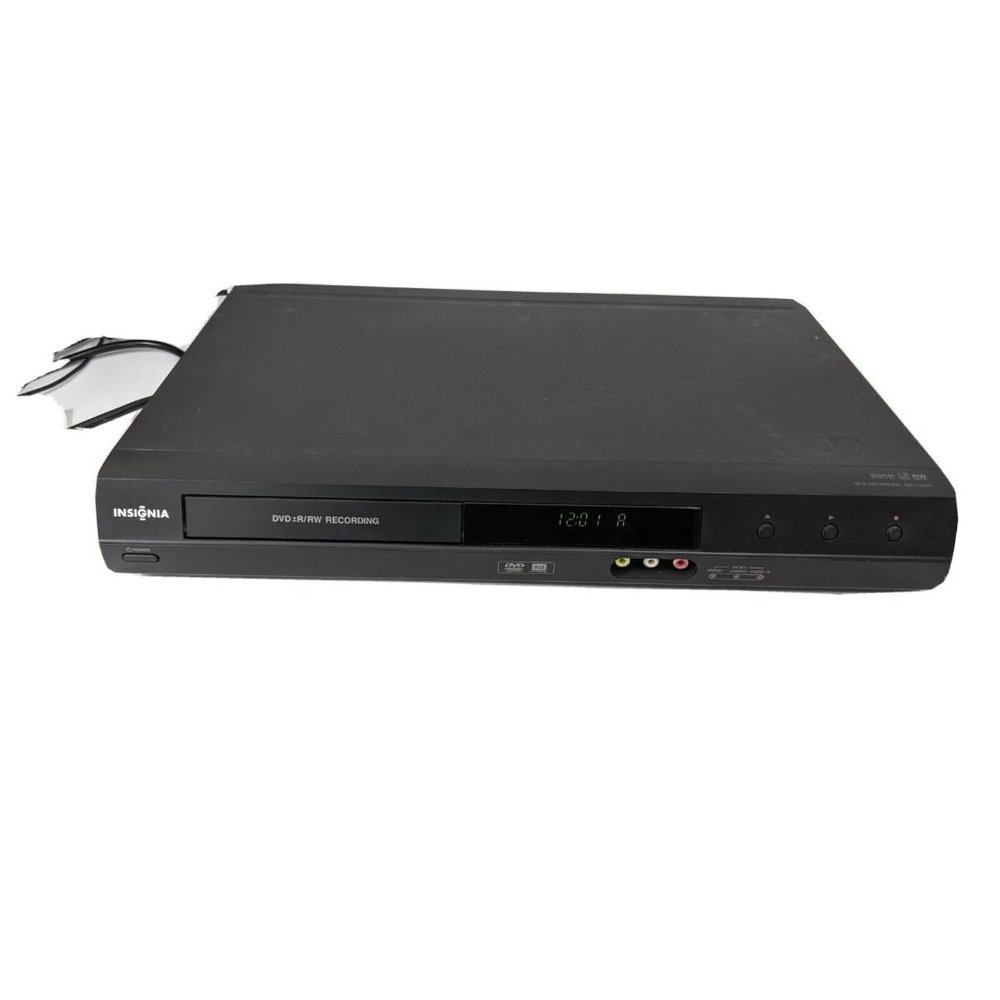 Insignia NS-1DVDR DVD Recorder Player tested no remote.